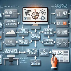 programmatic advertising process flow diagram