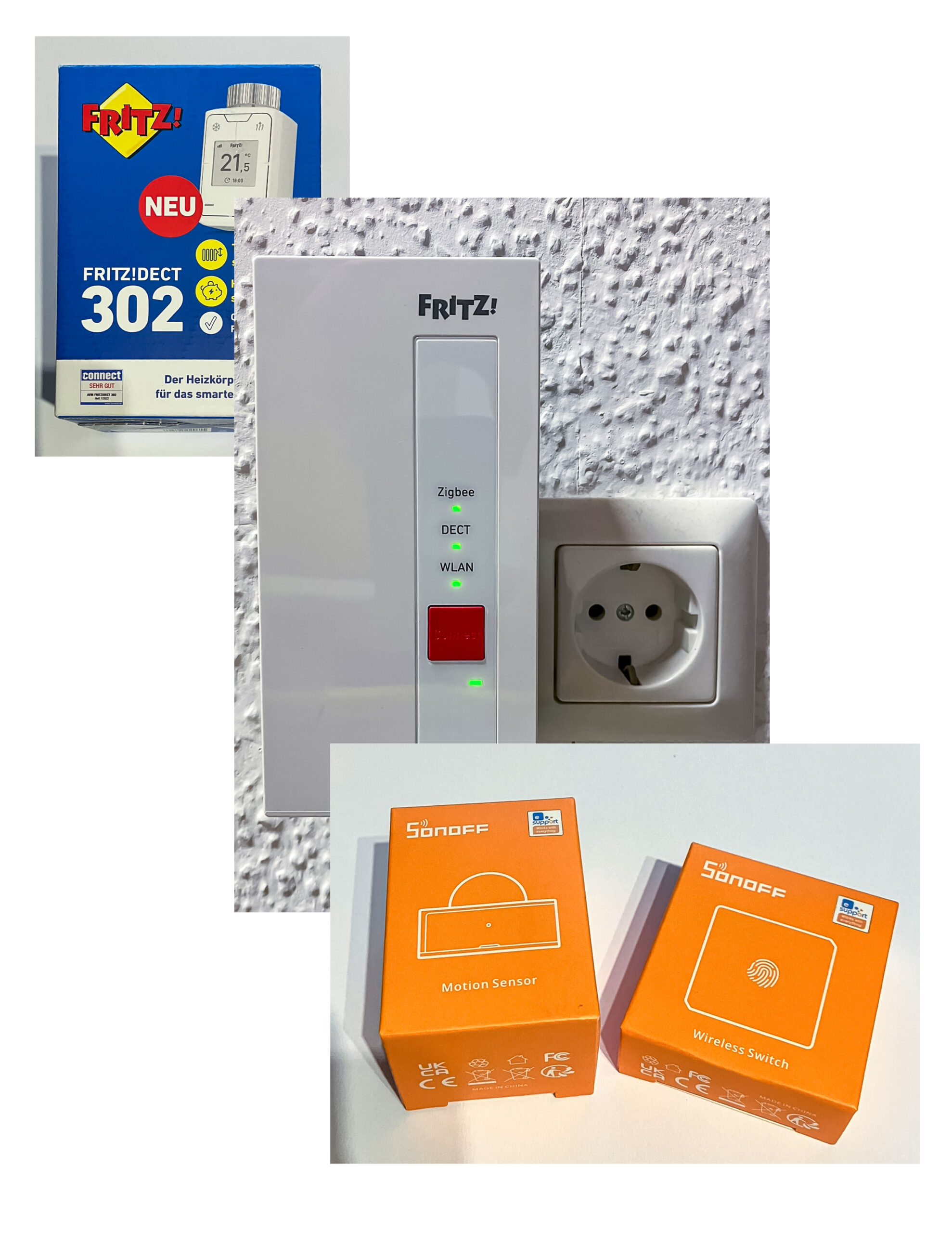 FritzSmart DECT Zigbee Übersicht